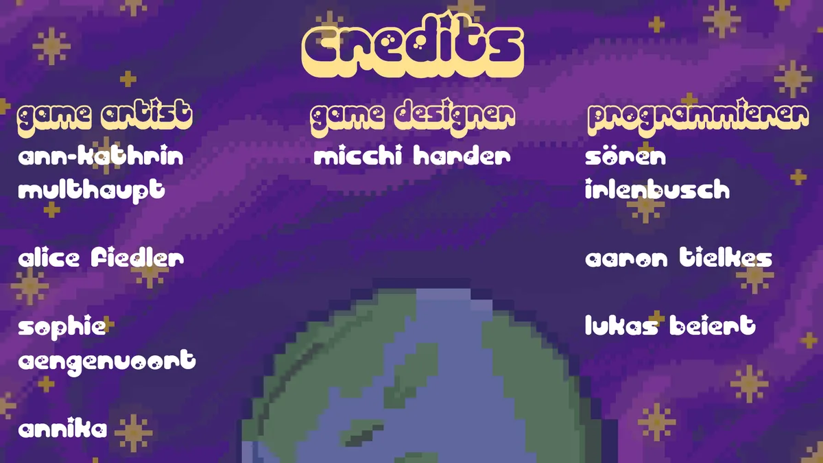 Milky's Way Home — Credits Screen